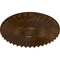 Ekena Millwork Shakuras Ceiling Medallion (For Canopies up to 5"), 19 3/4"OD x 1 3/8"P, Root Beer Crackle CM20SHRBC - alternate 3